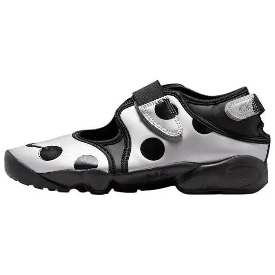 Nike Air Rift Polka Dots Black Metallic Silver (Women's)