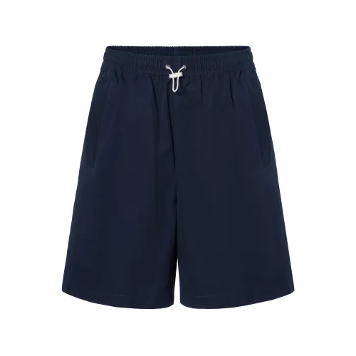 GUCCI FW25 Lido Collection Casual Shorts Men's Blue