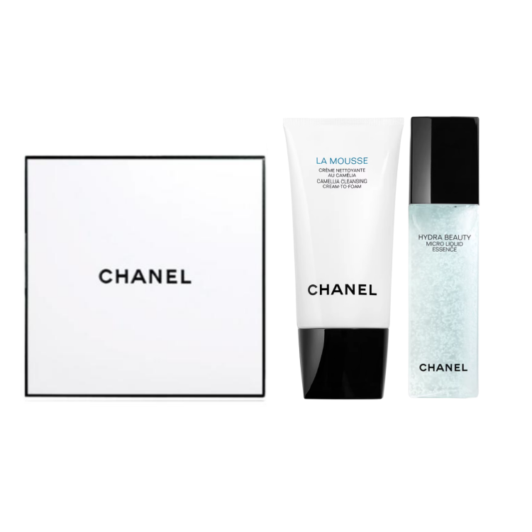 Набор косметики Chanel + 150ml+150ml (белый)