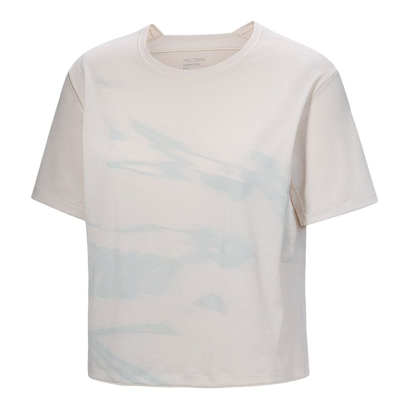 Женская футболка Arcteryx SUNNA SPEED BIRD CROP (черная)