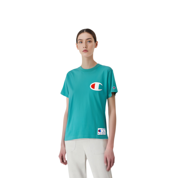 Футболка Champion T (голубая) — фото 3