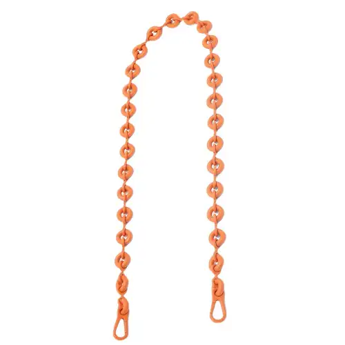 LOEWE Painted Metal Bag Straps Women's Orange