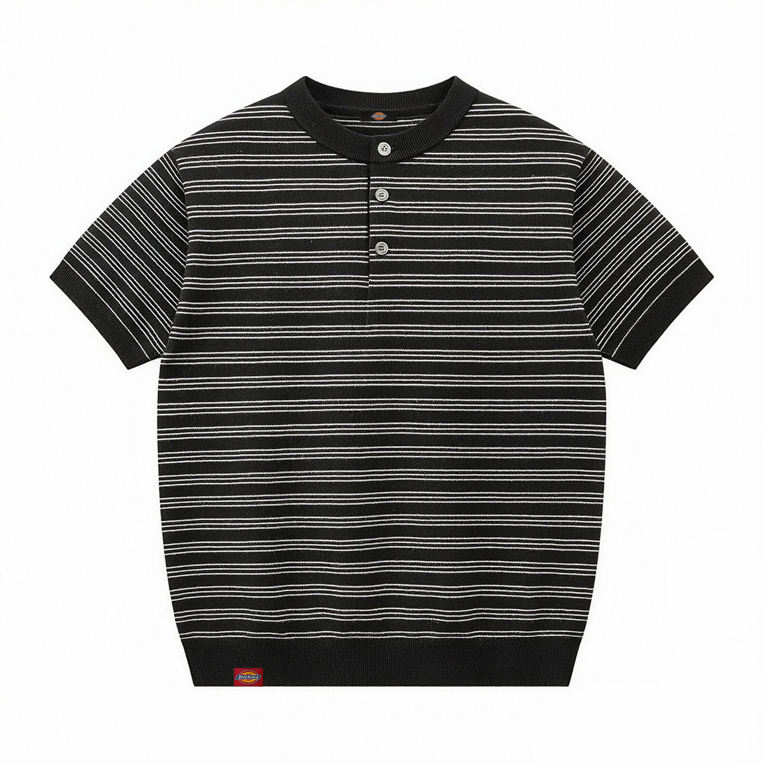 Рубашка-поло Dickies Knit Polo (бежево-черная)
