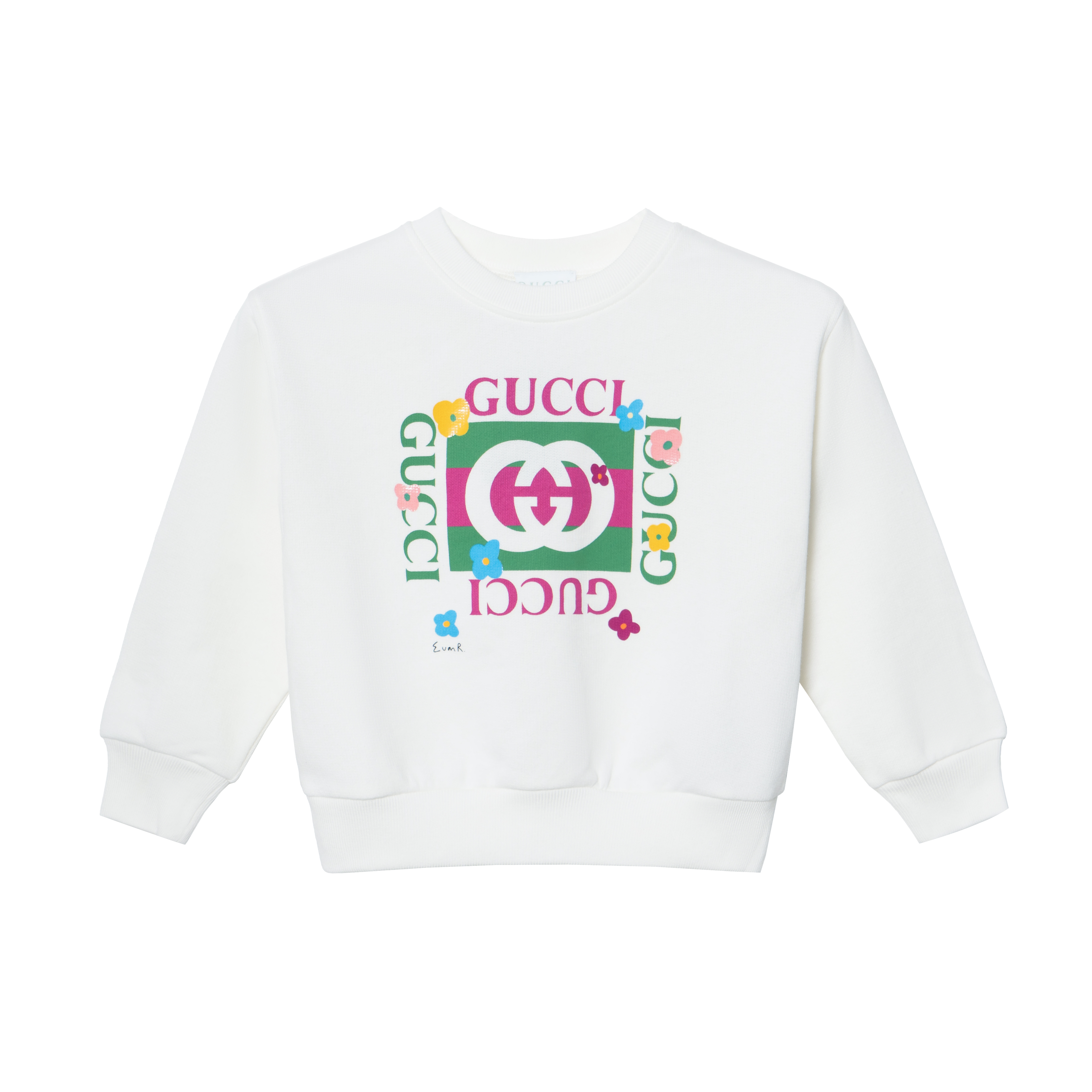 Детская толстовка Gucci GUCCI FW25 (бежевая)