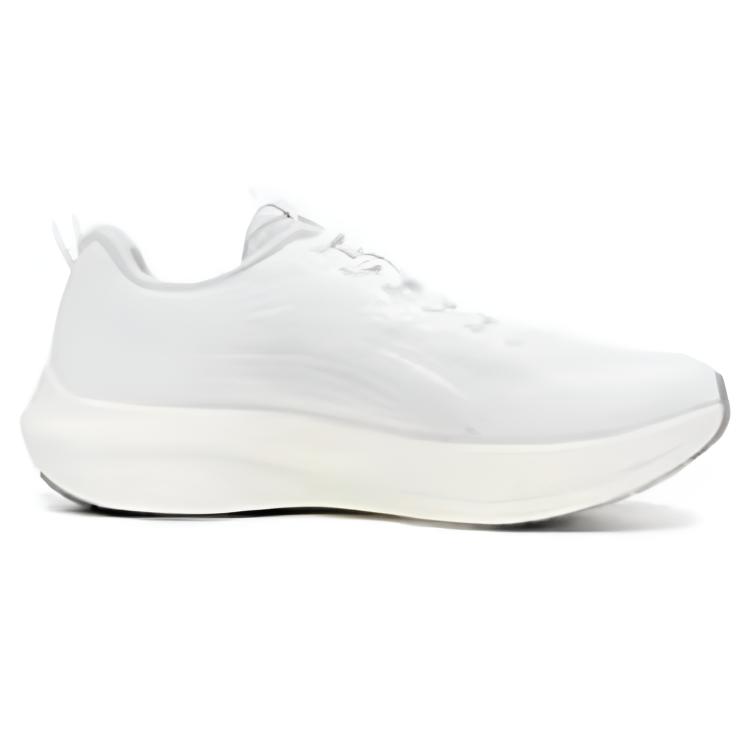 QIAODAN Low top Casual Running Shoes Men’s Jordan White Gray Silver