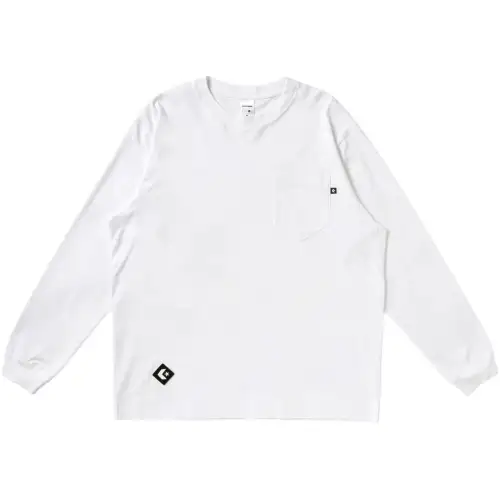 Converse POCKET TEE T Shirt Men's White