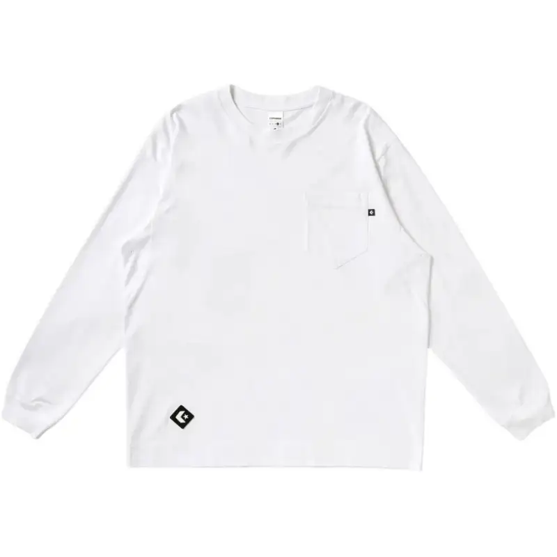 Converse POCKET TEE T Shirt Men's White