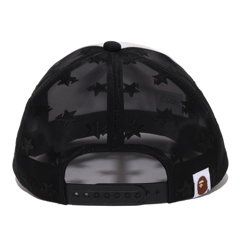 Мужская бейсболка A BATHING APE (черная) — фото 3