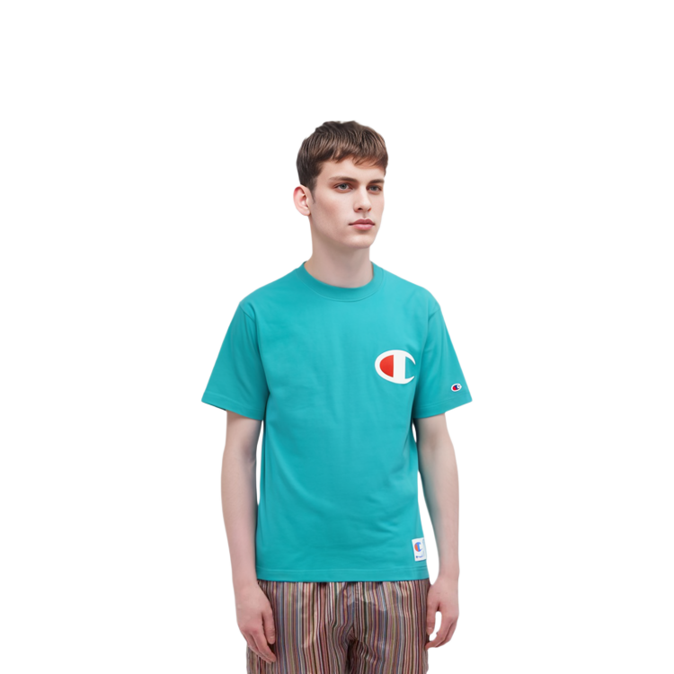 Футболка Champion T (голубая) — фото 6