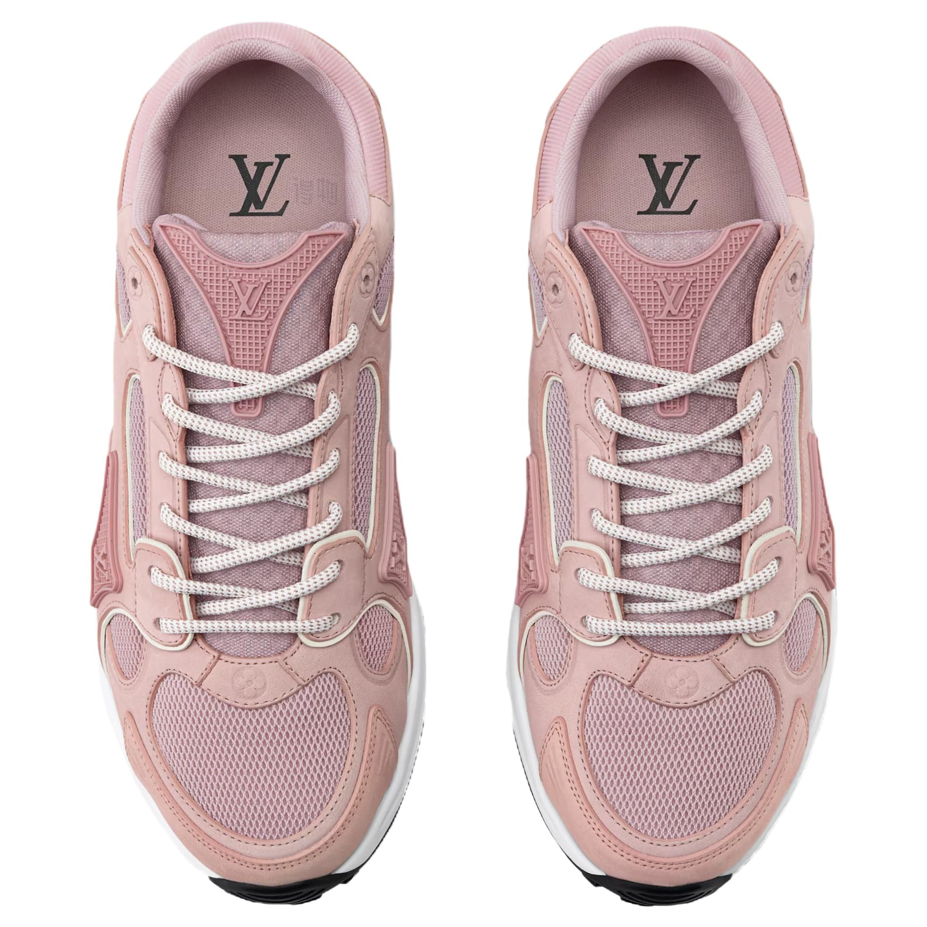 Женские кроссовки Louis Vuitton Olympia (розовые) — фото 4