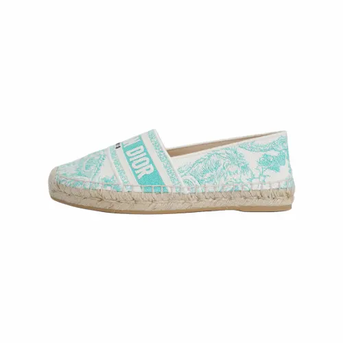 DIOR Dioriviera Espadrilles Women's Mint Green