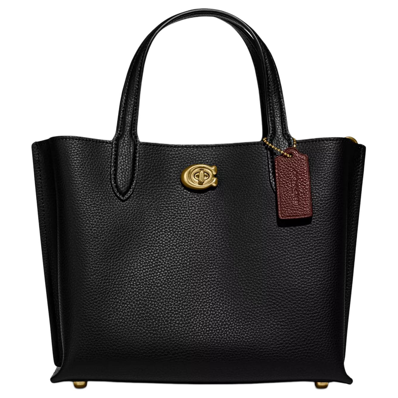Женская сумка COACH Willow 24 (черная)