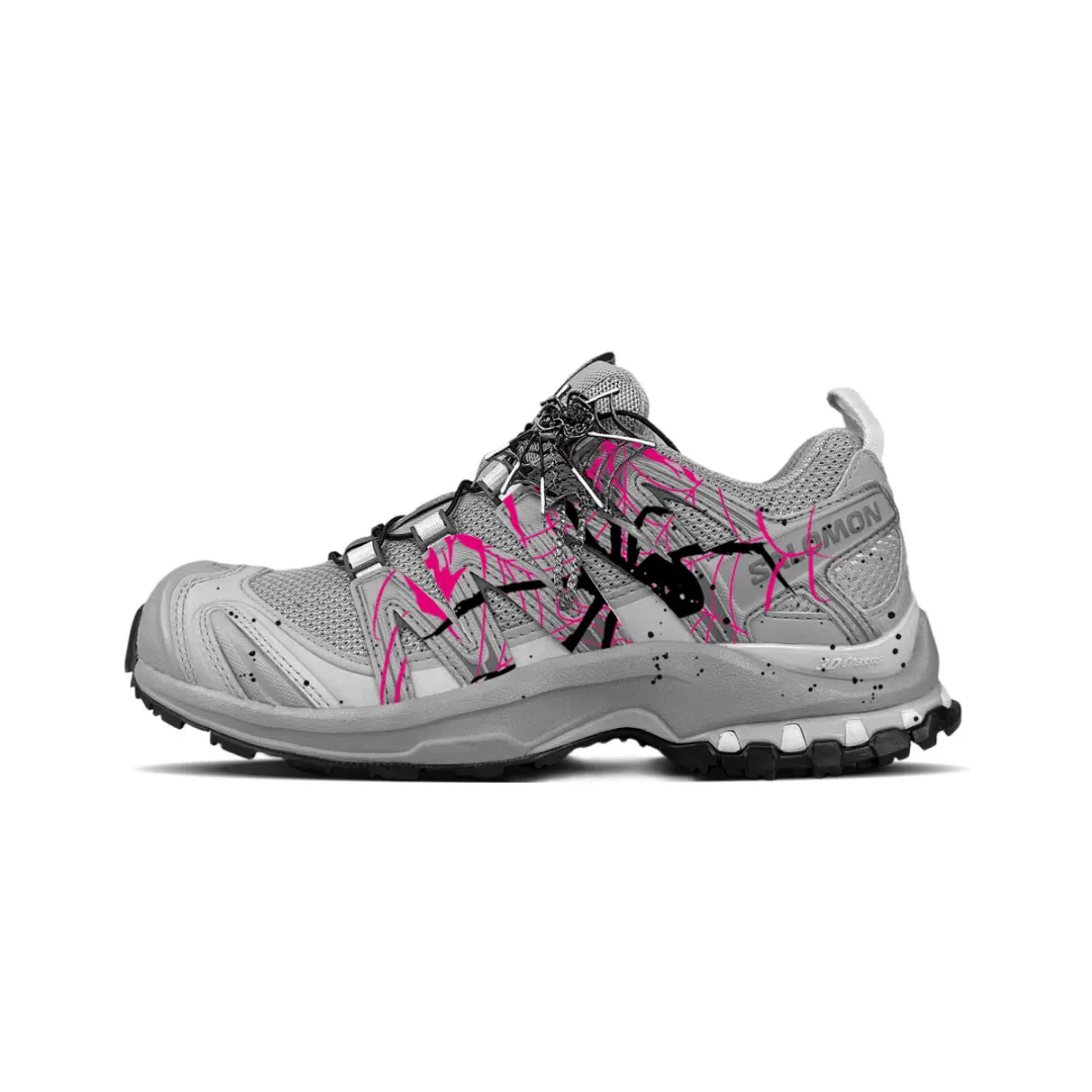 SALOMON XA PRO 3D Low top Trail Running Training Running Shoes Unisex Black Silver