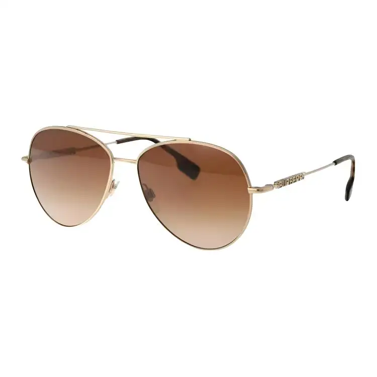 Burberry Eyewear Aviator Frame Sunglasses