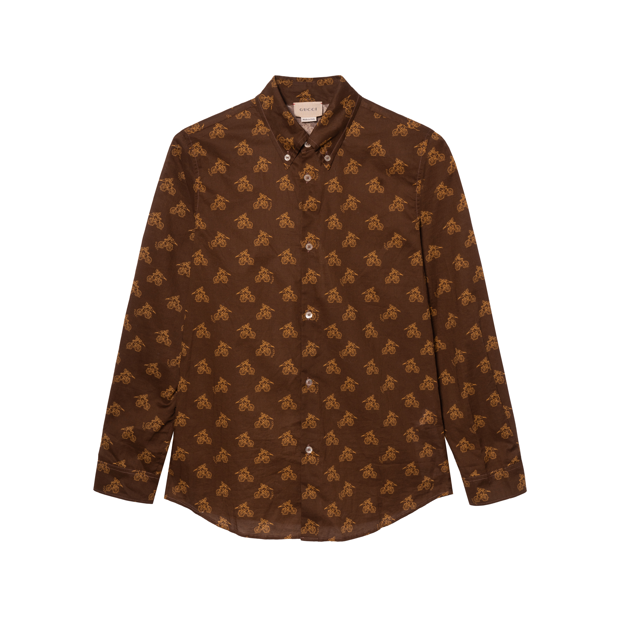 Рубашка Gucci (коричневая)