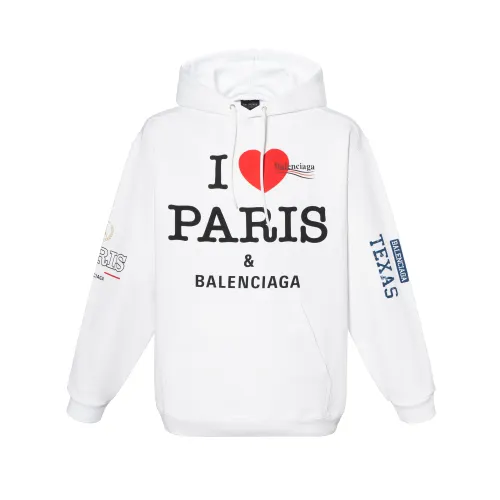 Balenciaga SS25 Sweatshirt Unisex White