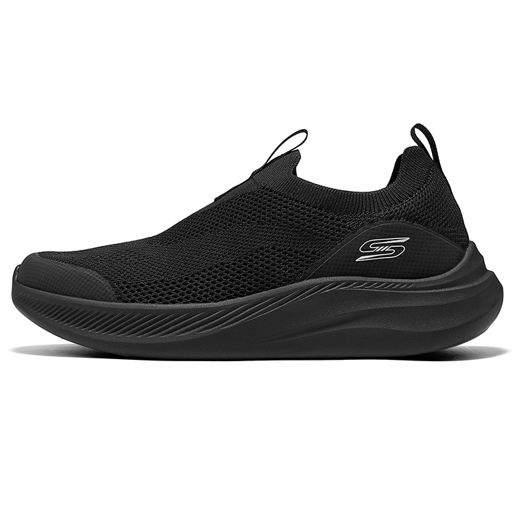 Мужские слипоны Skechers Skechers BOB'S MENS (черные)