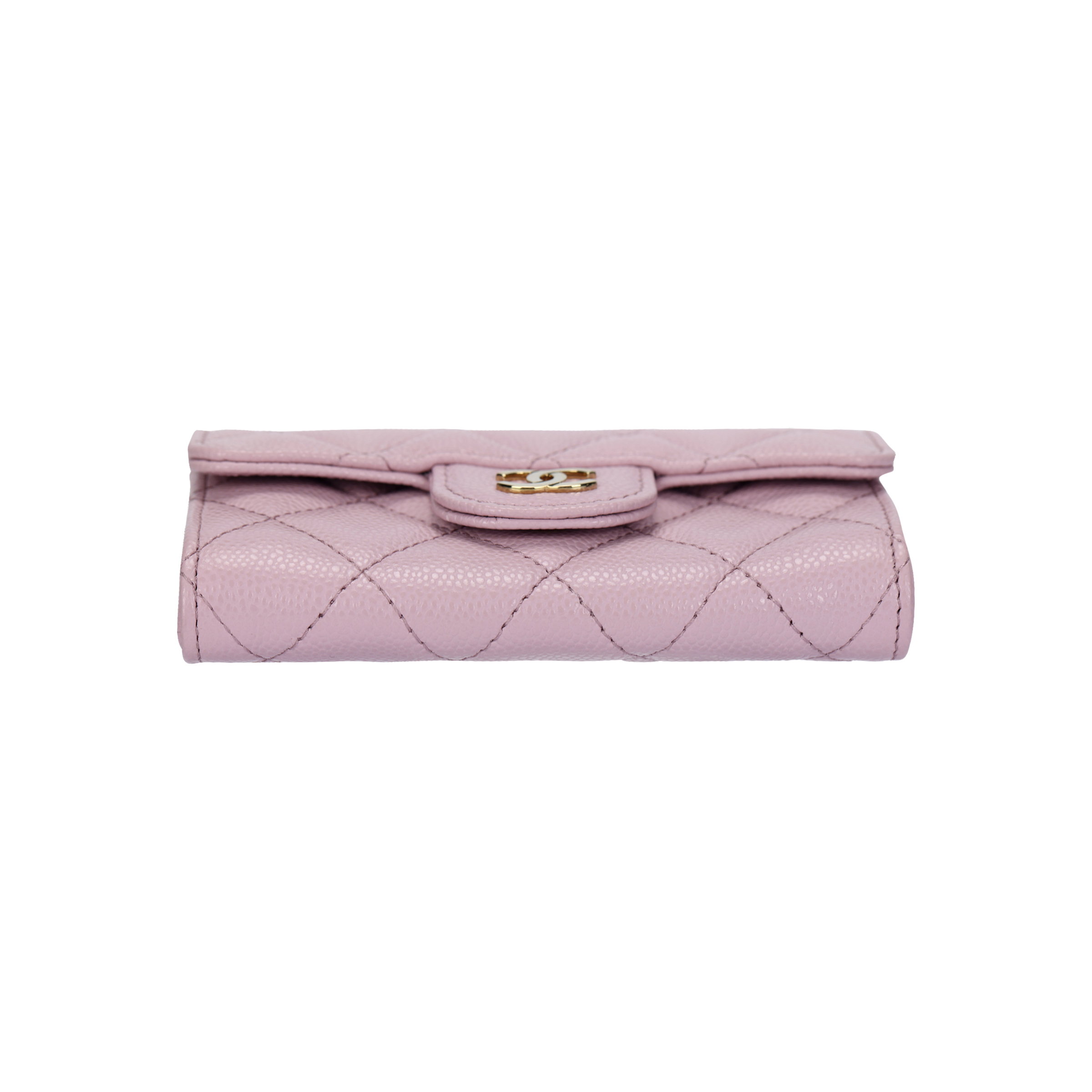 Женская сумка Chanel Classic Flap CF (розовая) — фото 4
