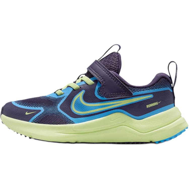 Детские кроссовки Nike Cosmic Runner (сине-зеленые)