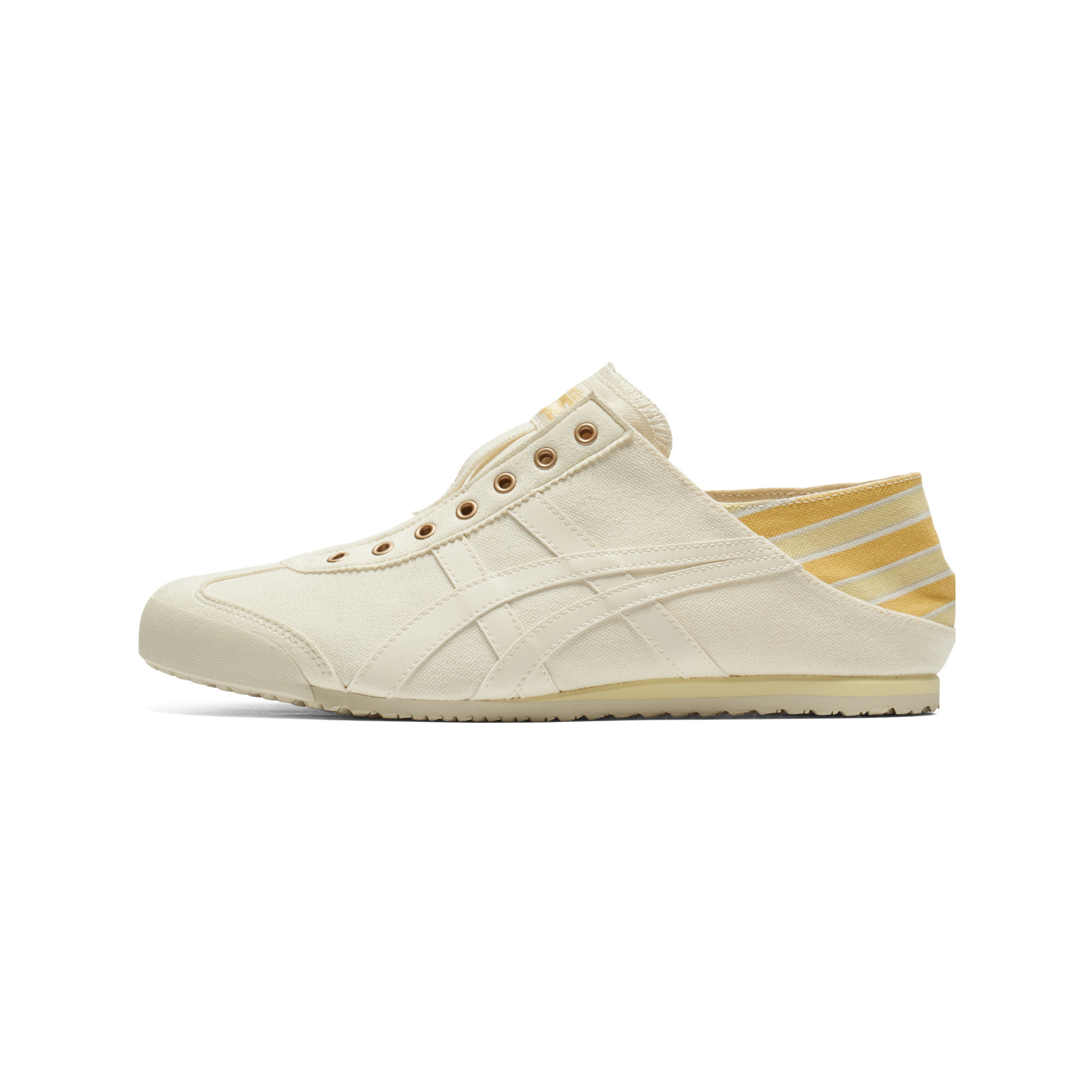 Слипоны Onitsuka Onitsuka Tiger MEXICO 66 PARATY (светло-желтые)