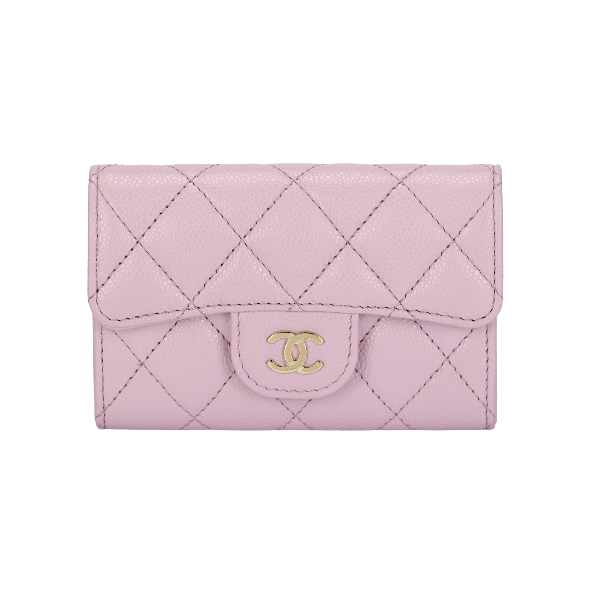Женская сумка Chanel Classic Flap CF (розовая)