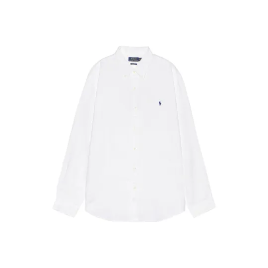 Polo Ralph Lauren Logo Embroidered Long Sleeved Shirt