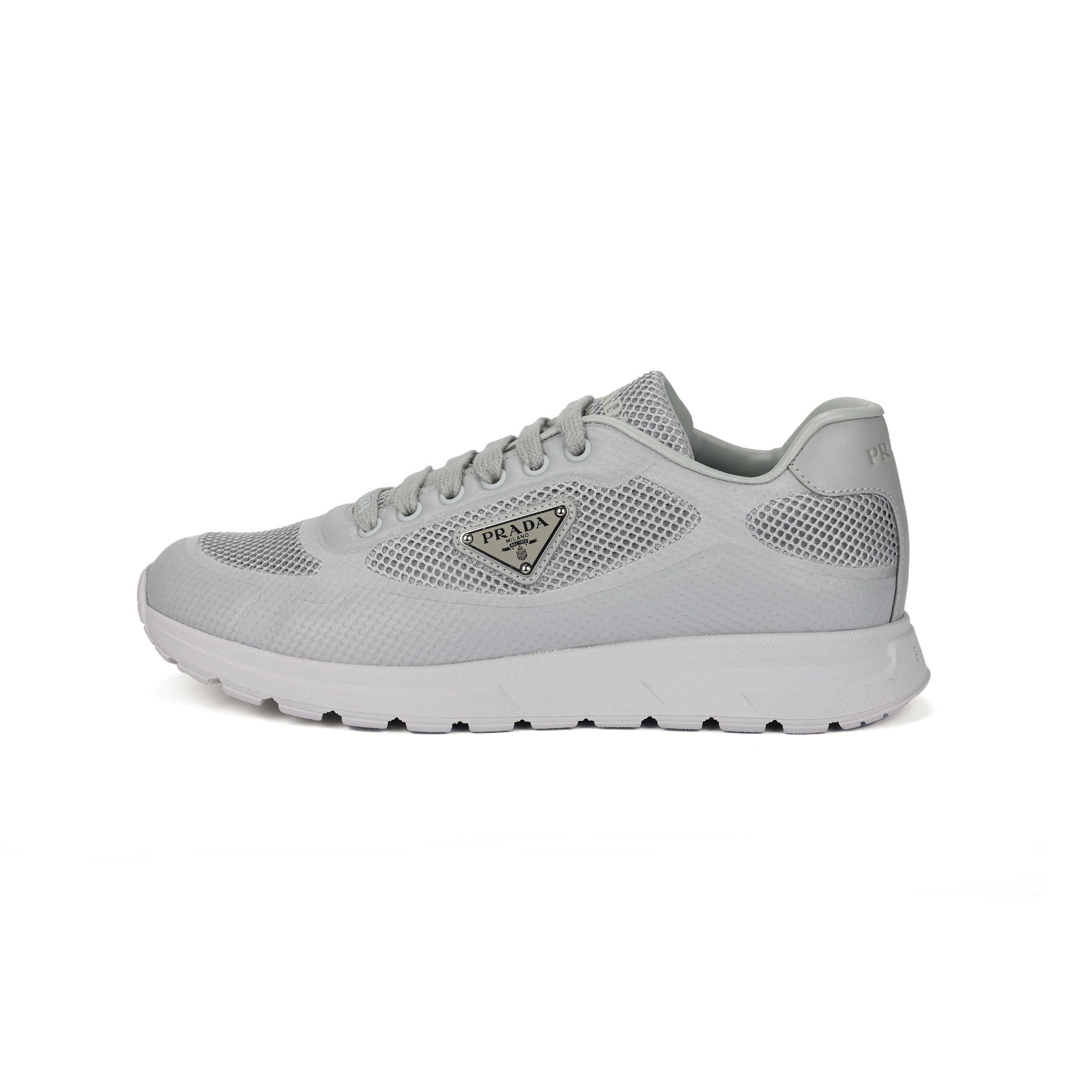 Мужские кроссовки Prada Prax 2.0 (серые)