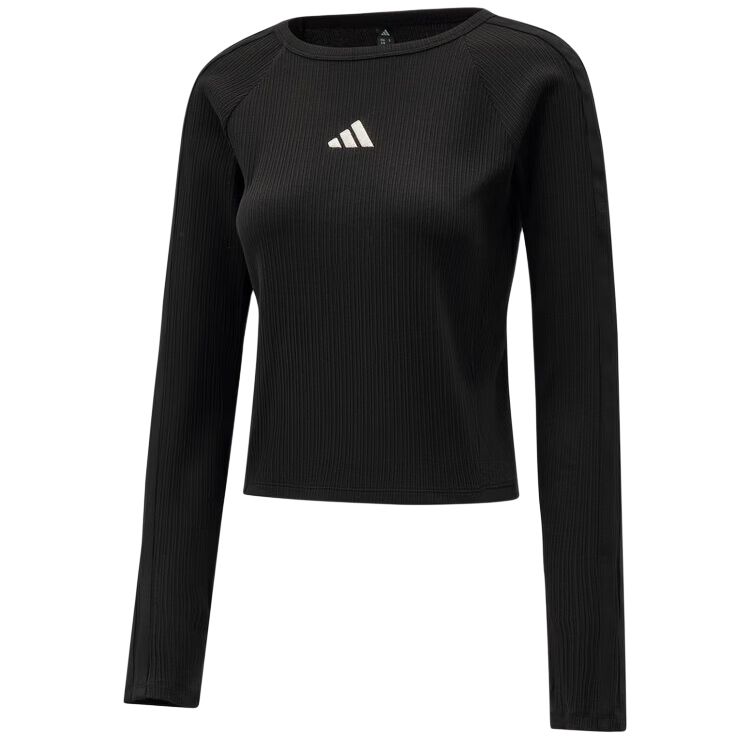 Женская футболка adidas Long Sleeve (черная)