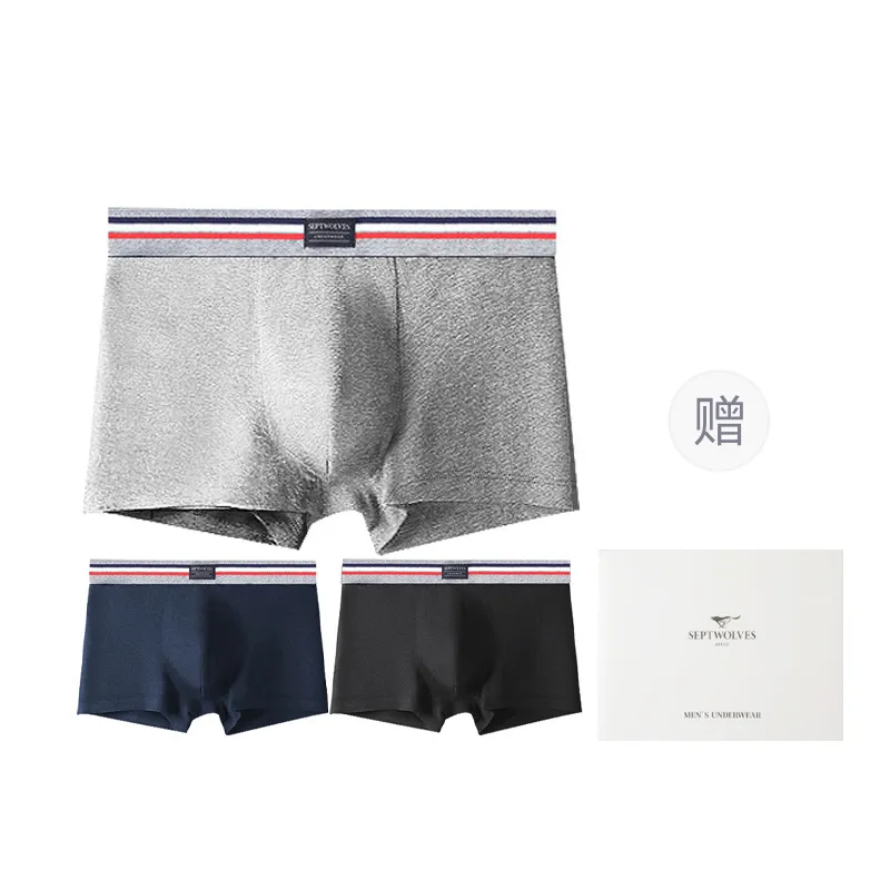 SEPTWOLVES Boxer Briefs Men's 3 Pack Gift Box Set