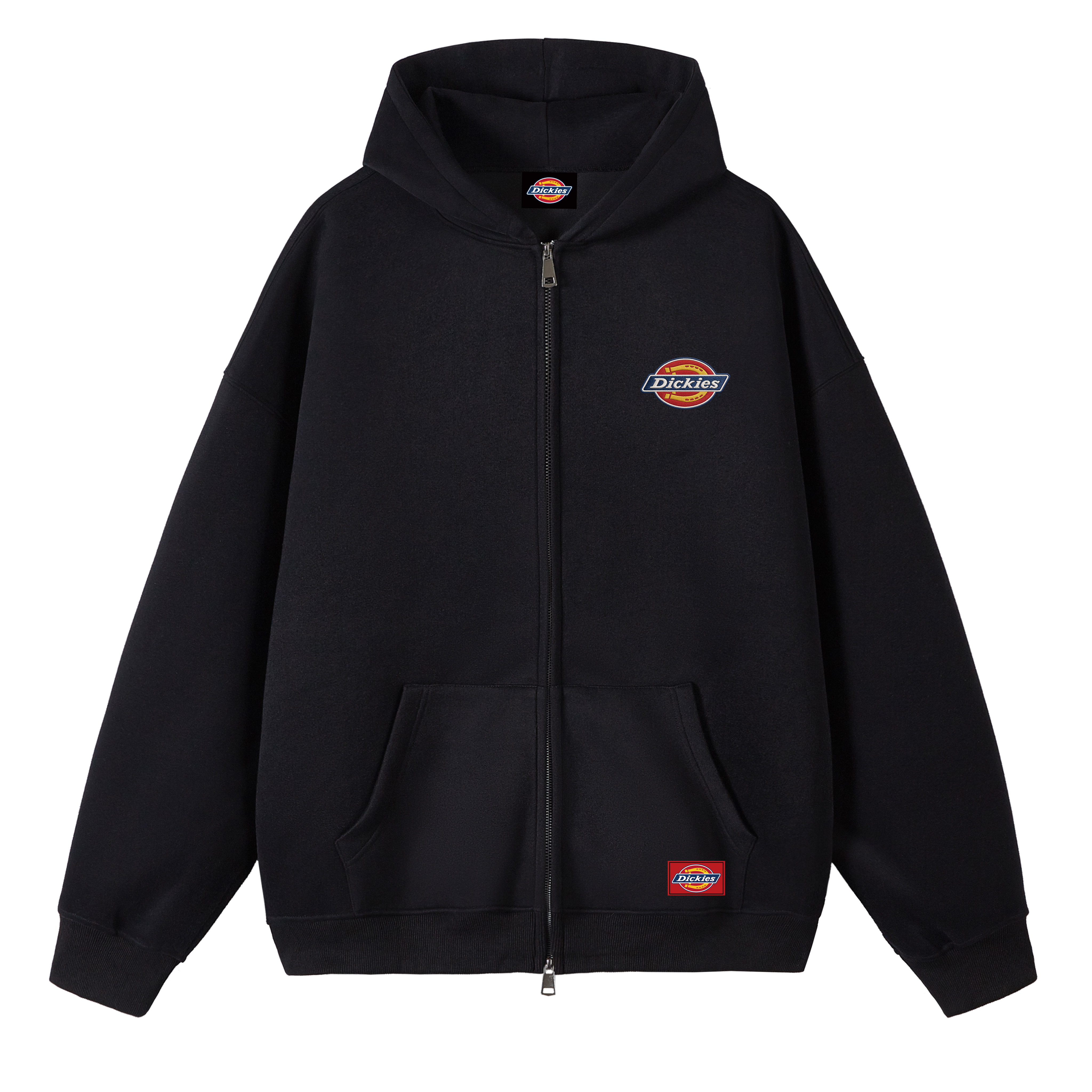 Толстовка Dickies Zip-Up Hoodie (серая)