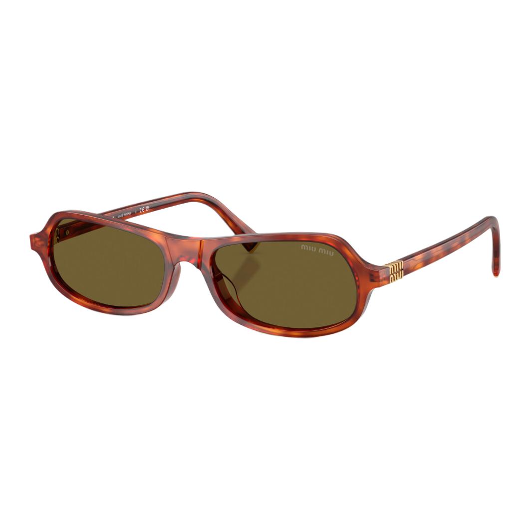 Женские очки MIU MUB10SU11P09Z (коричневые)