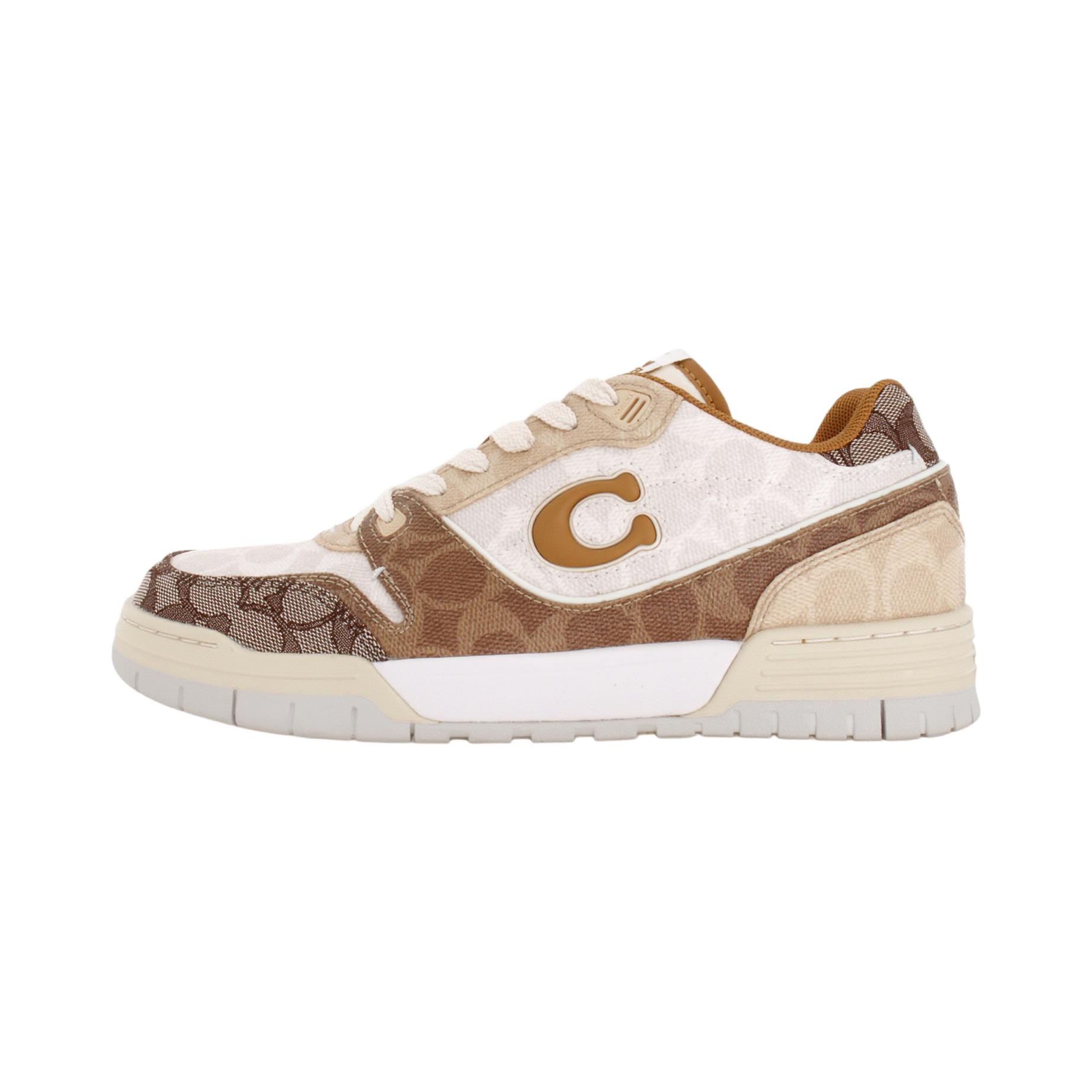Мужские кеды COACH Soho (коричневые)