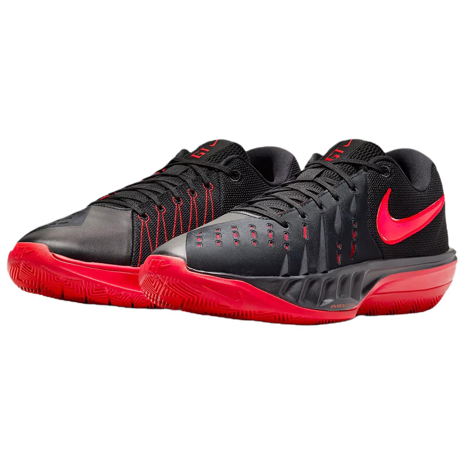 Кроссовки Nike Air Zoom G.T. Cut Academy 2 EP (черно-красные) — фото 3