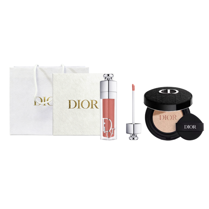 Набор косметики Dior (кремовый)