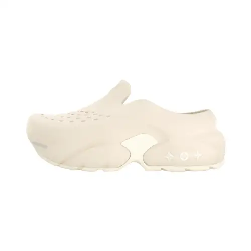 LOUIS VUITTON Shark Slippers Stylish Sandal Men's White