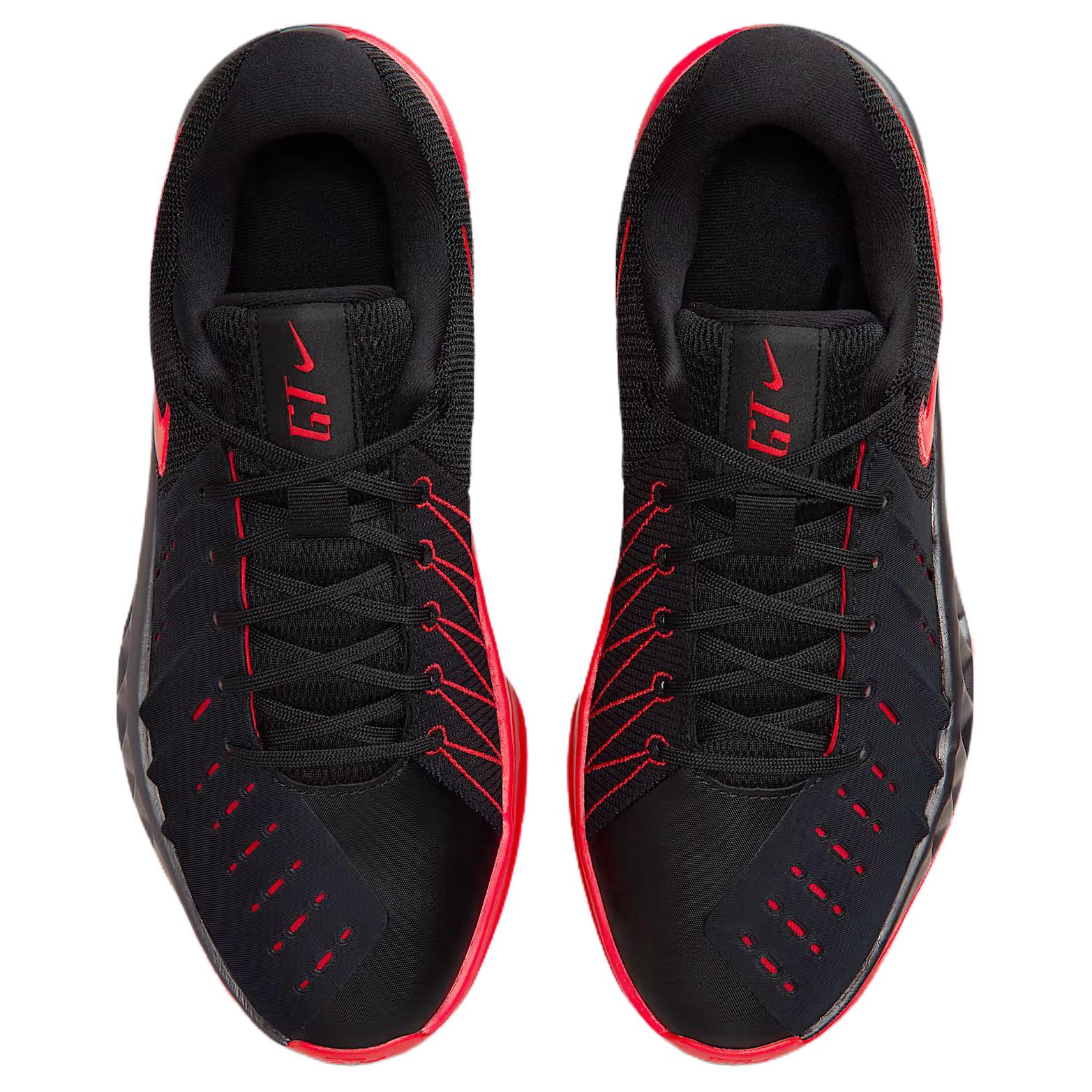 Кроссовки Nike Air Zoom G.T. Cut Academy 2 EP (черно-красные) — фото 4