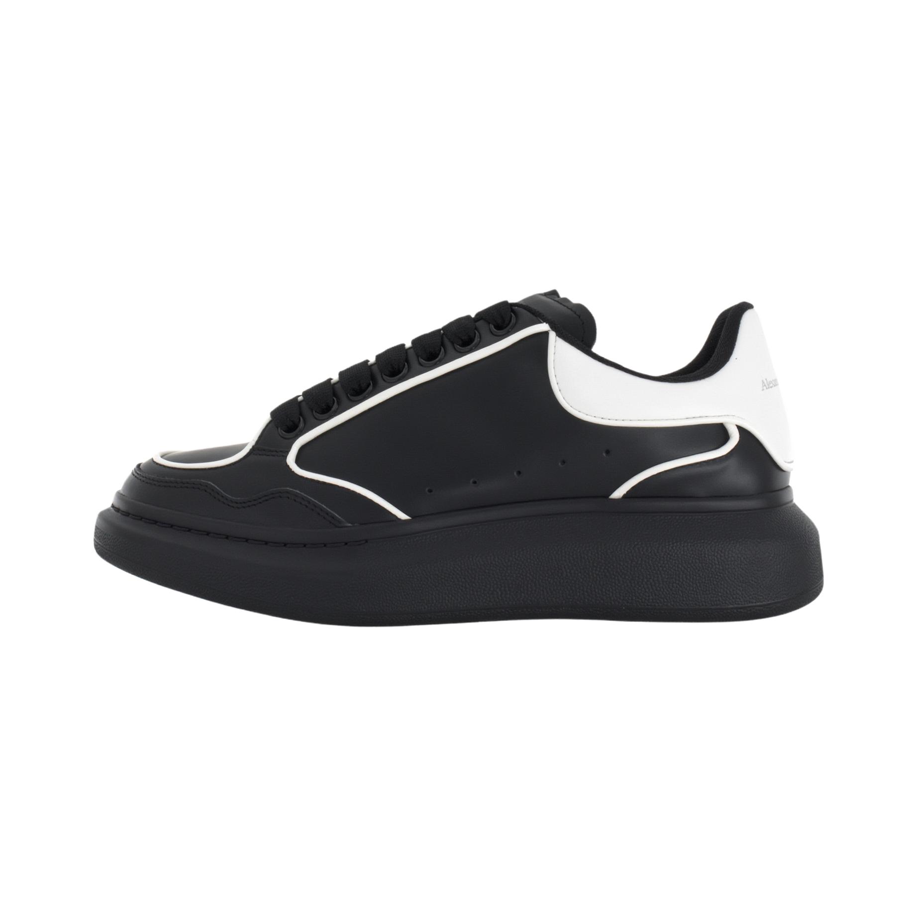Мужские кеды Alexander McQueen Oversized (черные)
