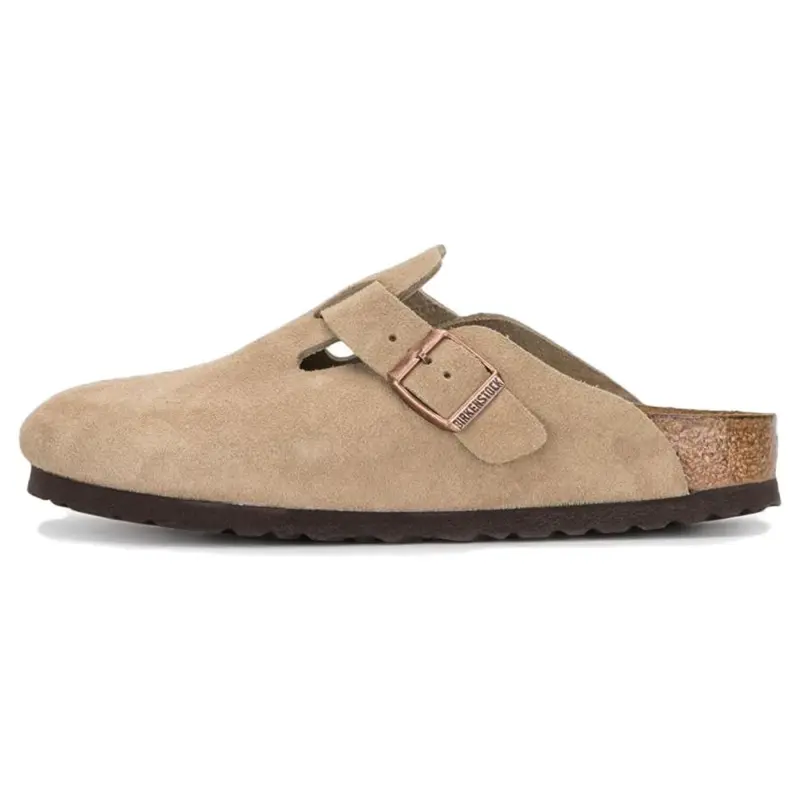 Birkenstock Boston Suede Clogs