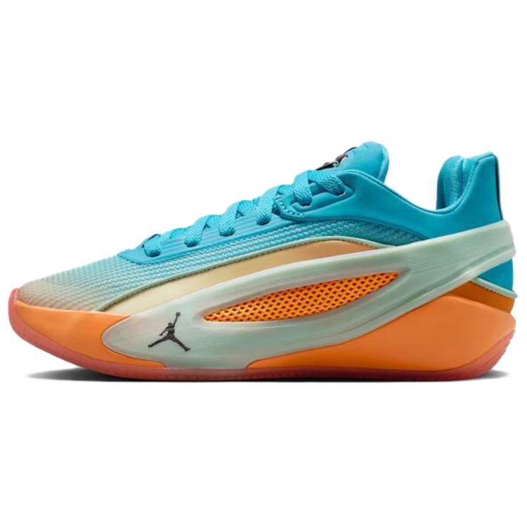 Мужские кроссовки Jordan Jordan LUKA 5 (сине-зелено-оранжевые)