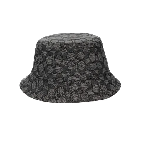 COACH Cotton Bucket Hats Women's Gray