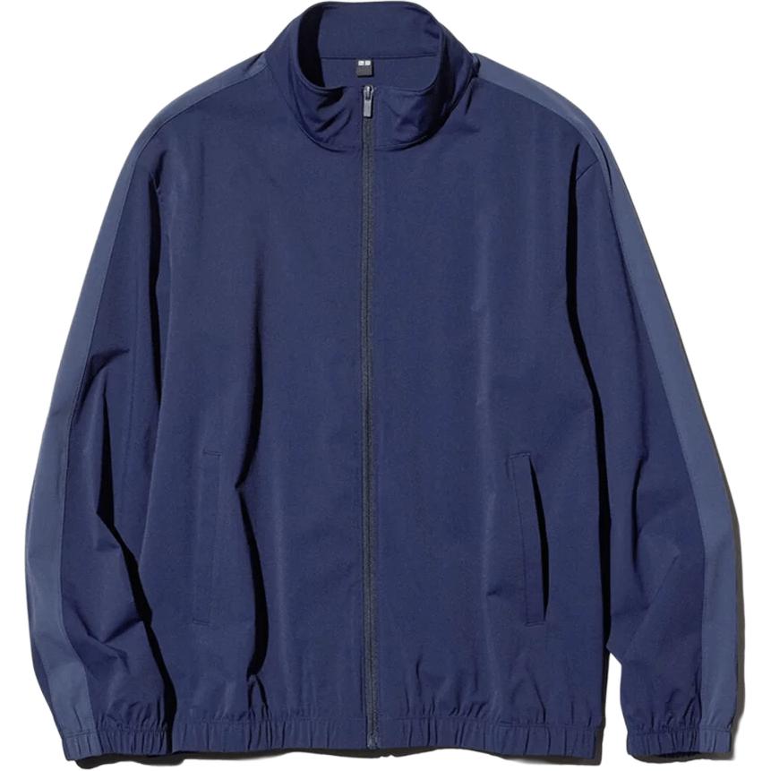 Куртка UNIQLO SS26 (темно-синяя с белым)