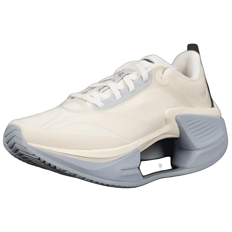 Li Ning Shadow 3 Essential Cushioning Support Rebound Low top Running Shoes Women’s Beige Blue
