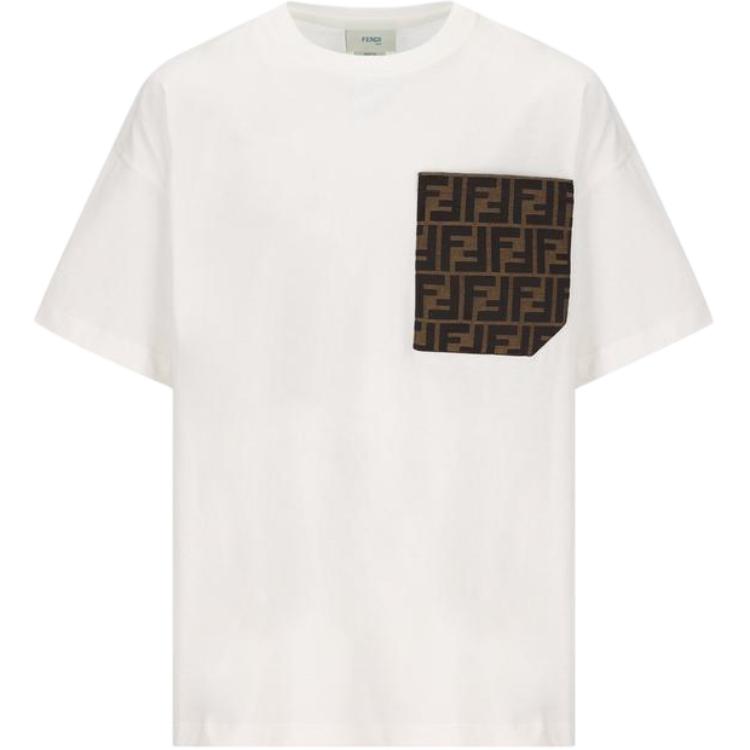 Детская футболка Fendi T (белая)