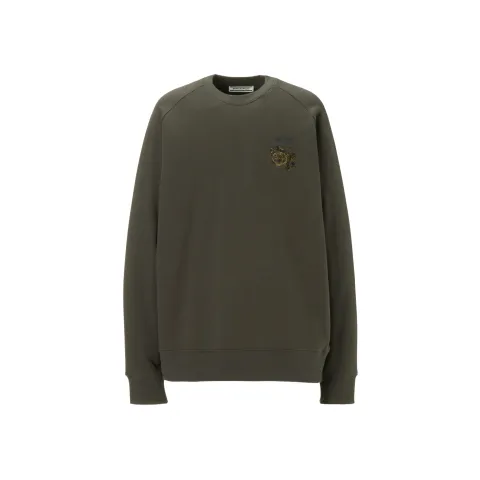Onitsuka Tiger SWEAT TOP Pullover Sweatshirt Unisex Gray/Dark Gray