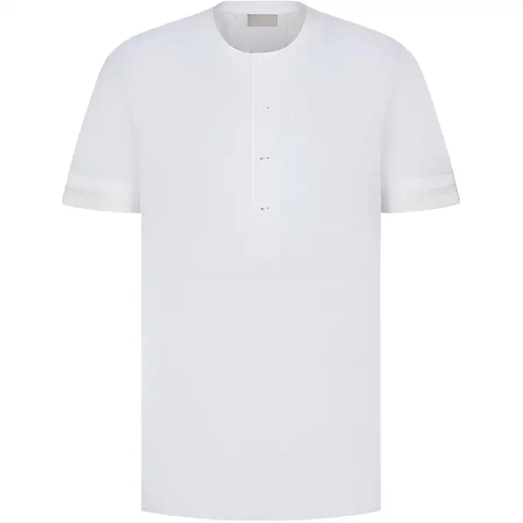 DIOR Quarterly New Products T Shirts Men's White Moderate Straight Fit