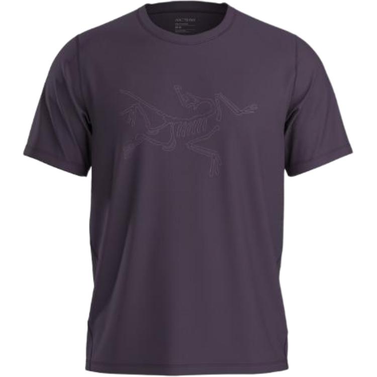 Мужская футболка Arcteryx CORMAC LOGO SS (черная) — фото 12