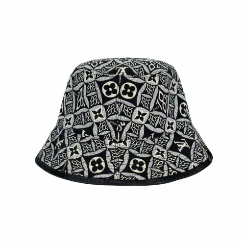 LOUIS VUITTON Monogram Cotton Bucket Hats Unisex