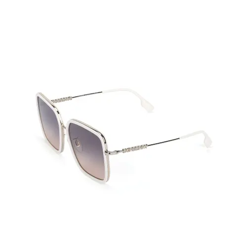 Burberry Square Sunglasses Women's White