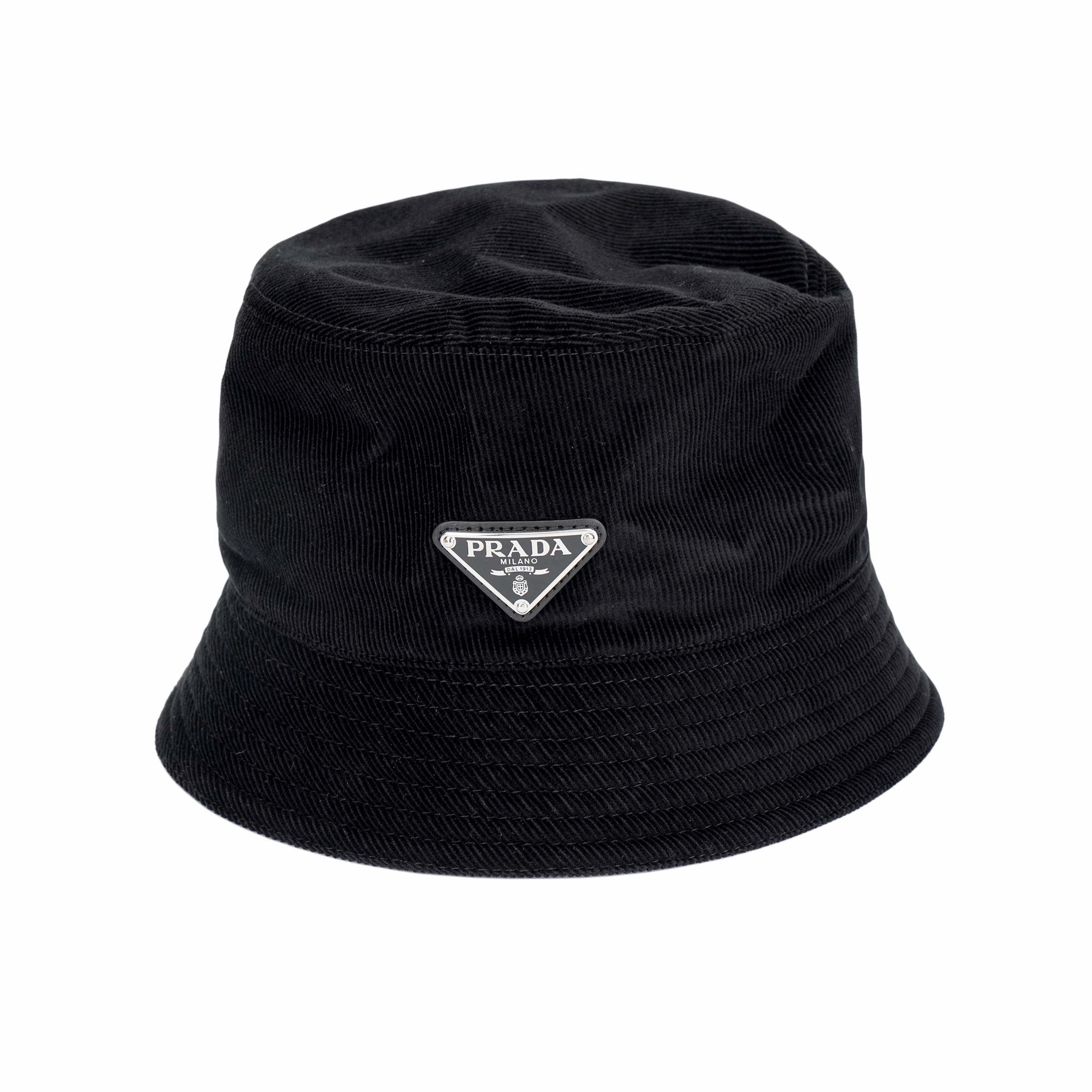 PRADA Corduroy Bucket Hat