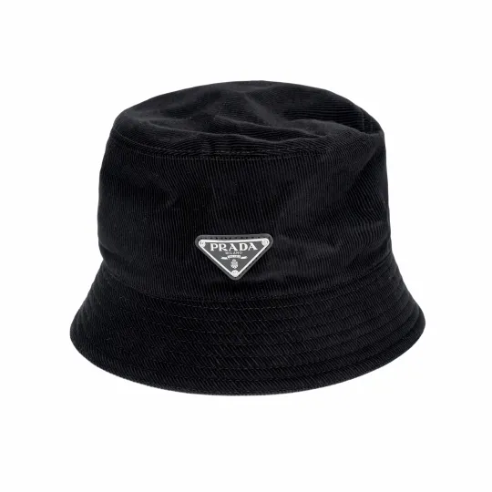 PRADA Corduroy Bucket Hat